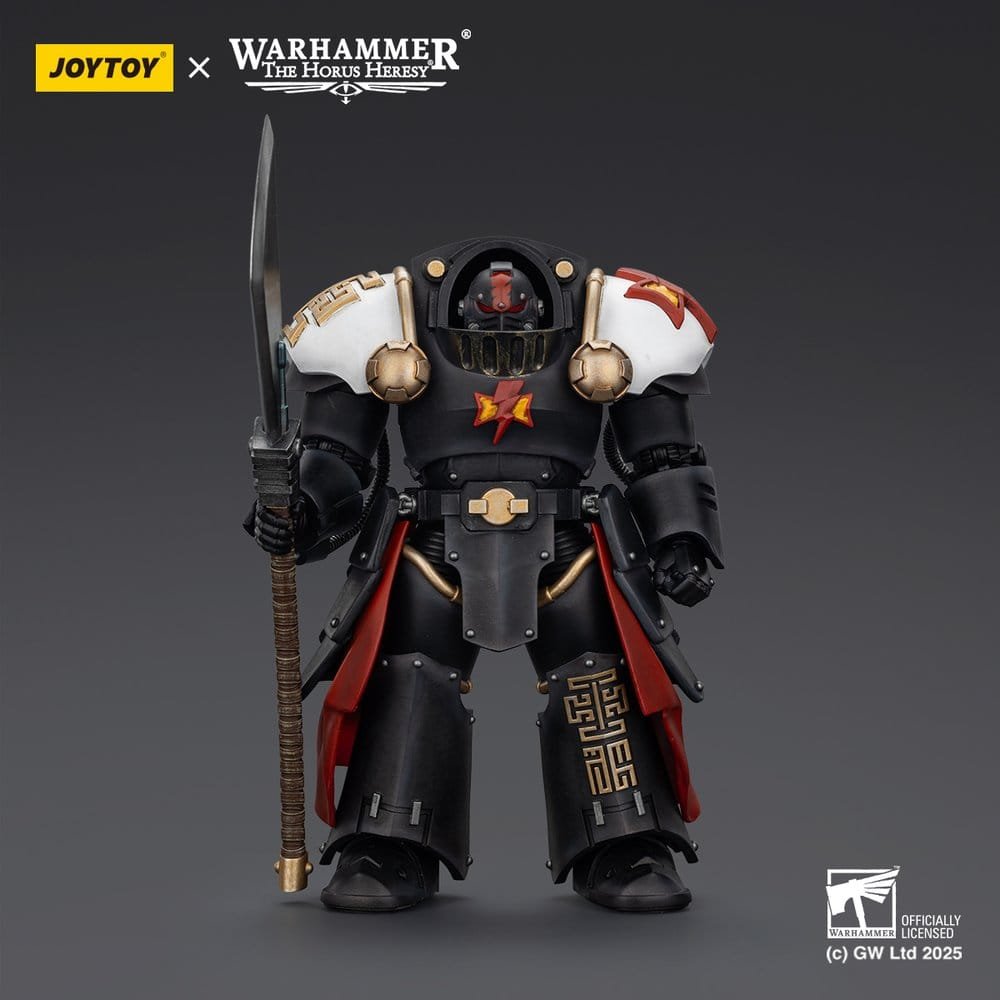 Figura White Scars Ebon Keshig Terminator 2 (con Power Glaive) en Warhammer The Horus Heresy por Joy Toy - Imagen 2