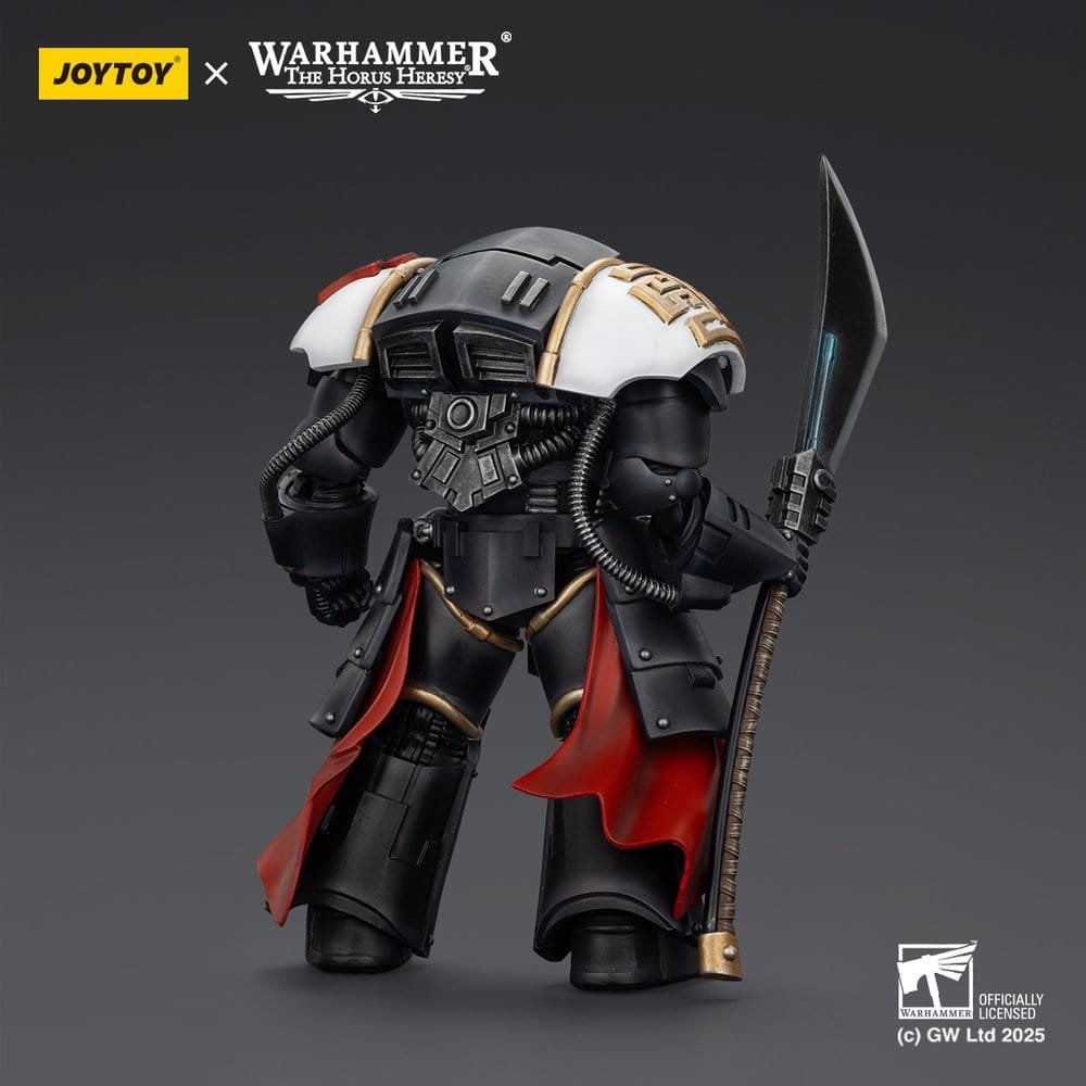Figura White Scars Ebon Keshig Terminator 2 (con Power Glaive) en Warhammer The Horus Heresy por Joy Toy - Imagen 3