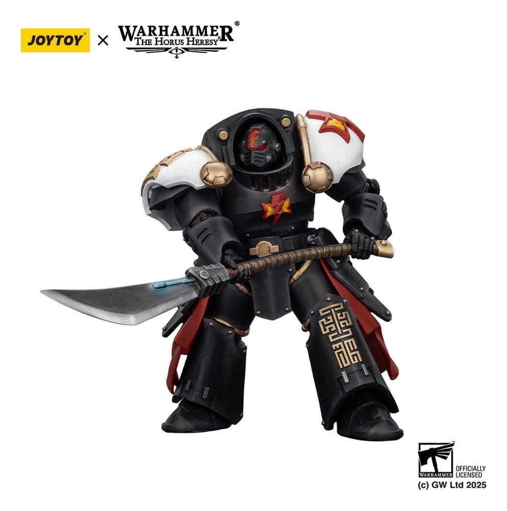 Figura White Scars Ebon Keshig Terminator 2 (con Power Glaive) en Warhammer The Horus Heresy por Joy Toy - Imagen 8