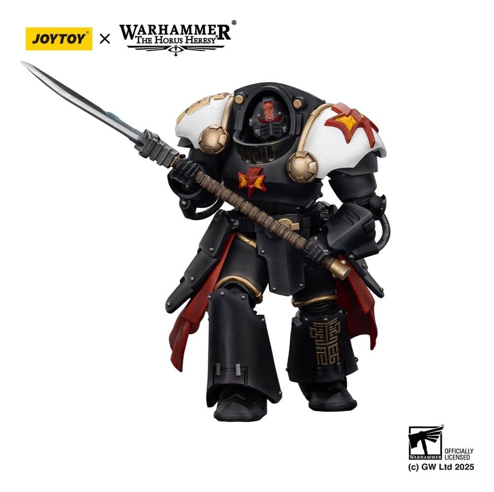 Figura White Scars Ebon Keshig Terminator 2 (con Power Glaive) en Warhammer The Horus Heresy por Joy Toy - Imagen 9