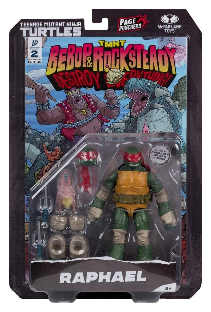 Figura Page Punchers de Raphael en Las Tortugas Ninja por McFarlane Toys - Imagen 8