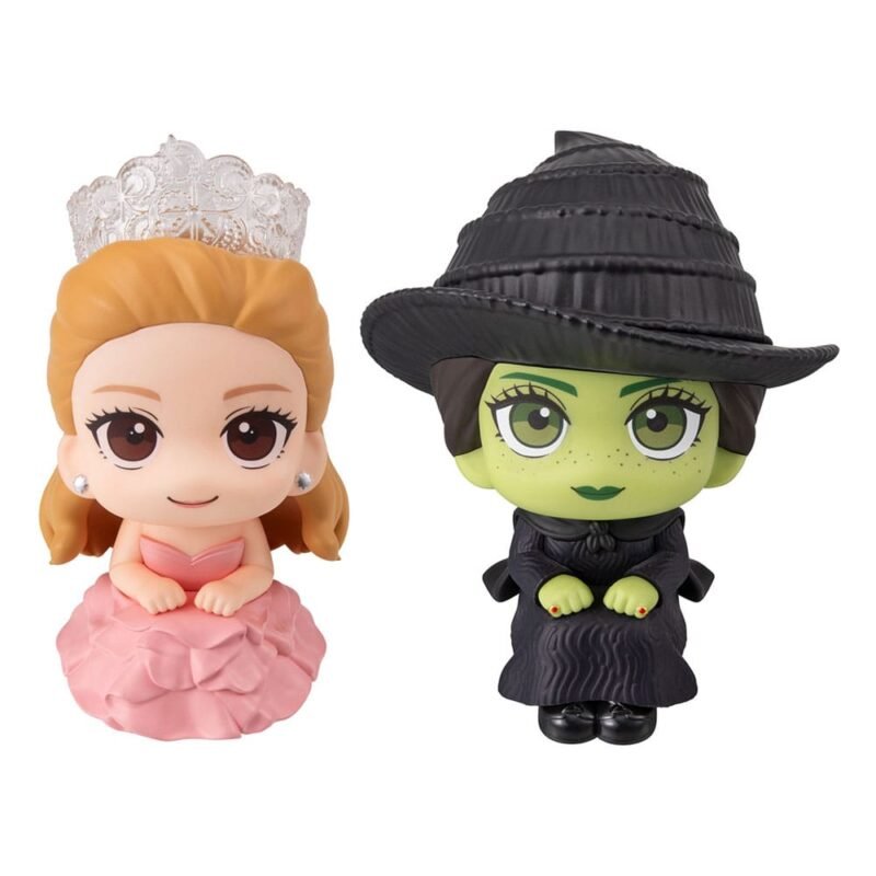 Set de Estatuas PVC Look Up de Elphaba y Glinda (con Regalo) en Wicked por Megahouse