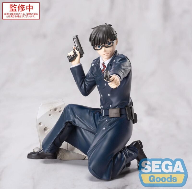 Estatua PVC Xross Link de Yukio Okumura en Blue Exorcist: Shimane Illuminati Saga por Sega