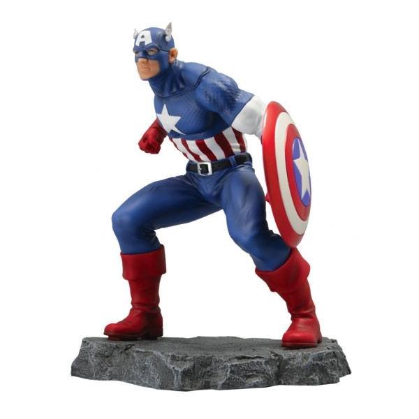 Estatua 1/8 de Capitán América en Marvel Comics: Civil War por Semic