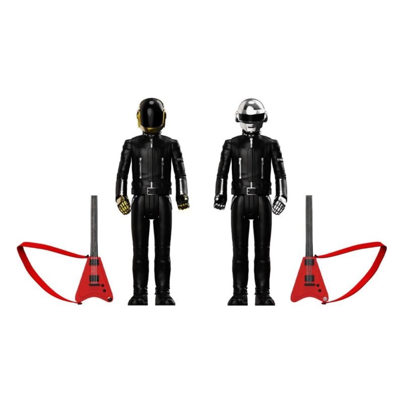 Pack de 2 Figuras Daft Punk ReAction Wave 01 Human After All por Super7