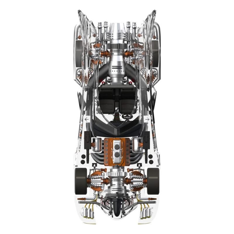 Vehículo Super Cyborg Batmobile 1989 (Transparente) en Batman 1989 por Super7