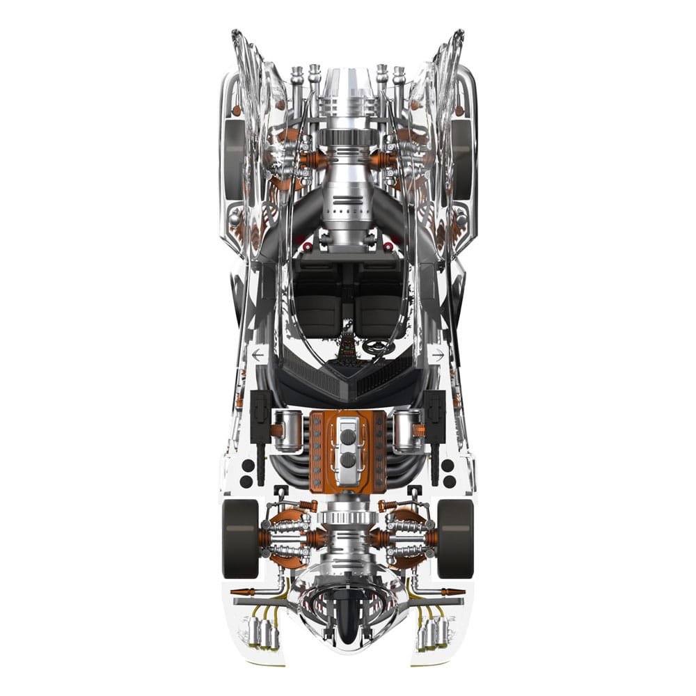 Vehículo Super Cyborg Batmobile 1989 (Transparente) en Batman 1989 por Super7