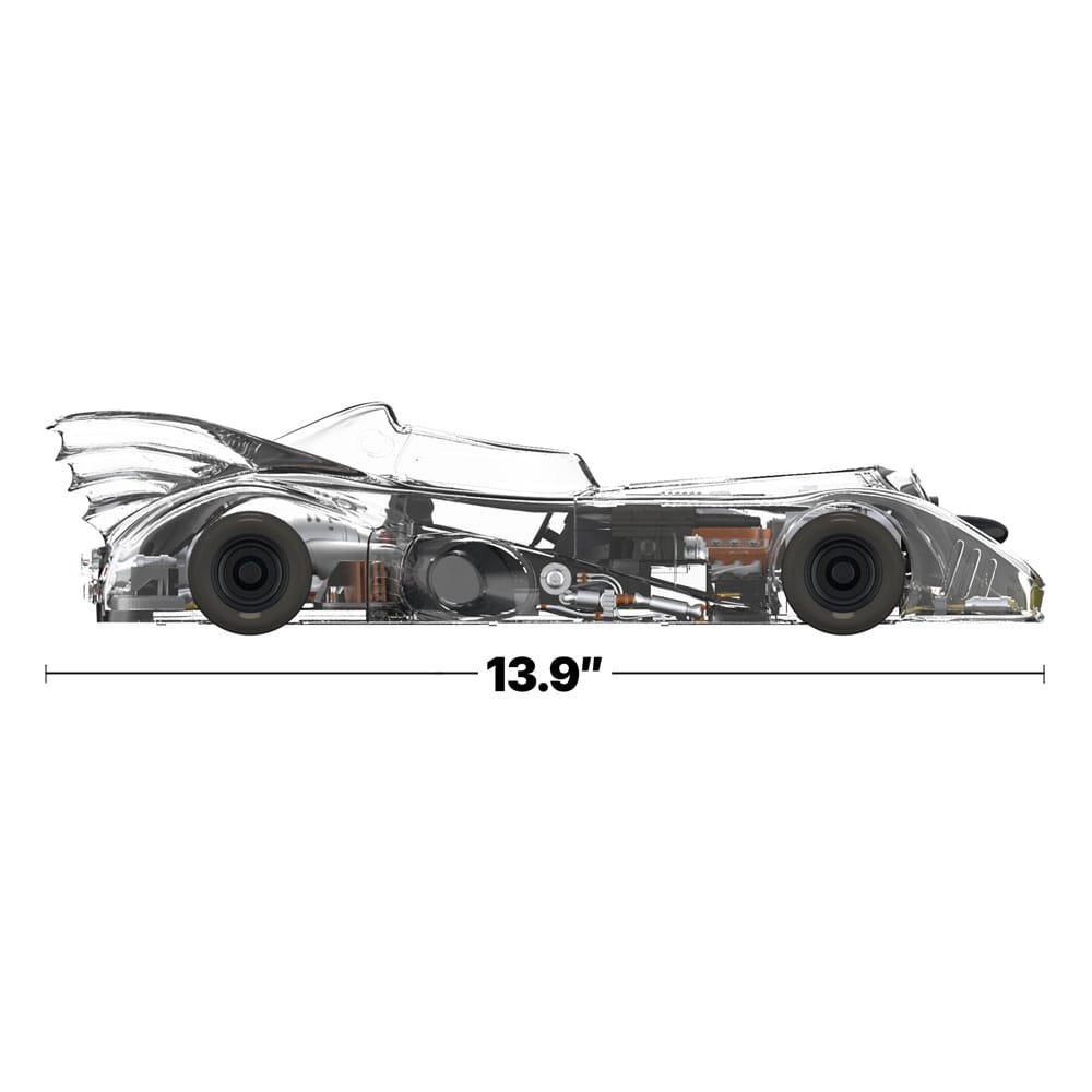 Vehículo Super Cyborg Batmobile 1989 (Transparente) en Batman 1989 por Super7 - Imagen 4