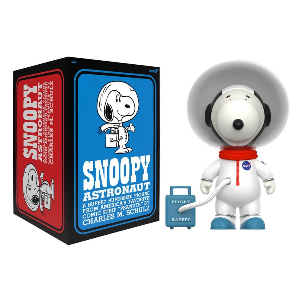 Figura Supersize Vinyl Snoopy White Spacesuit en Peanuts por Super7 - Imagen 3