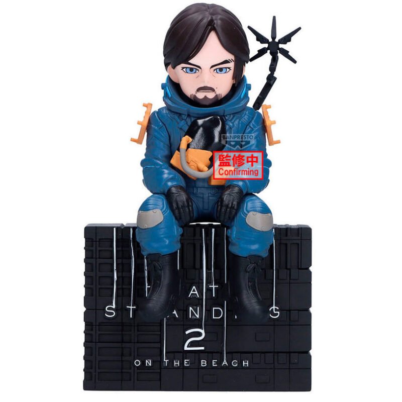 Figura de Sam en Death Stranding 2: On the Beach por Banpresto