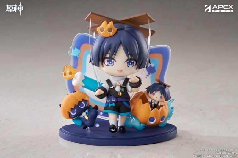 Estatua PVC You Ye Qi Xiang Series Chibi de Trotamundos en Genshin Impact por APEX