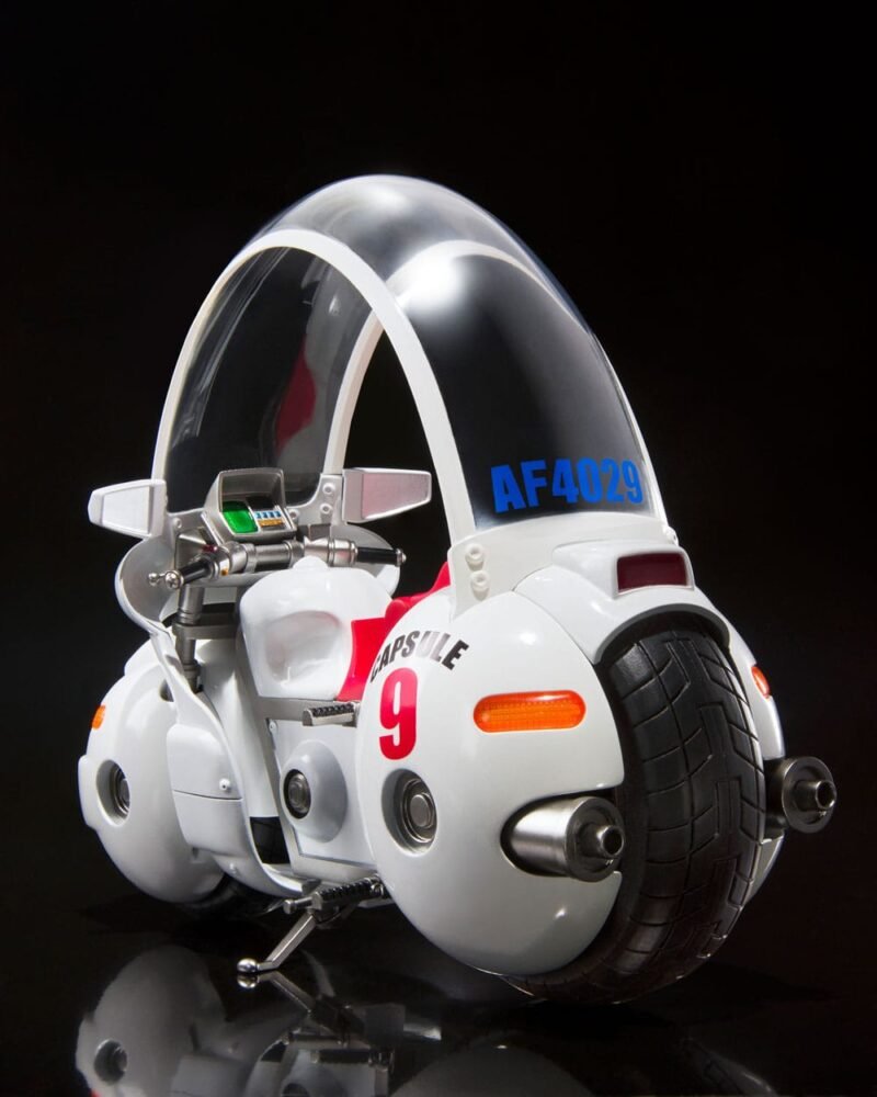 Vehículo con Figura S.H. Figuarts Bulma's Motorcycle Hoipoi Capsule No. 9 en Dragon Ball por Bandai Tamashii Nations