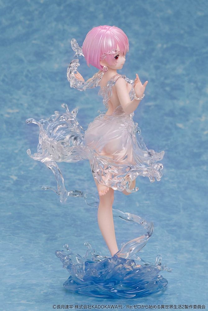 Estatua PVC 1/7 de Ram (Aqua Dress) en Re:Zero - Starting Life in Another World por Design COCO - Imagen 4