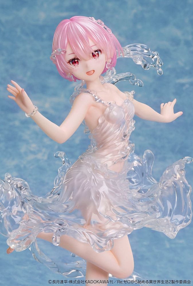 Estatua PVC 1/7 de Ram (Aqua Dress) en Re:Zero - Starting Life in Another World por Design COCO - Imagen 7