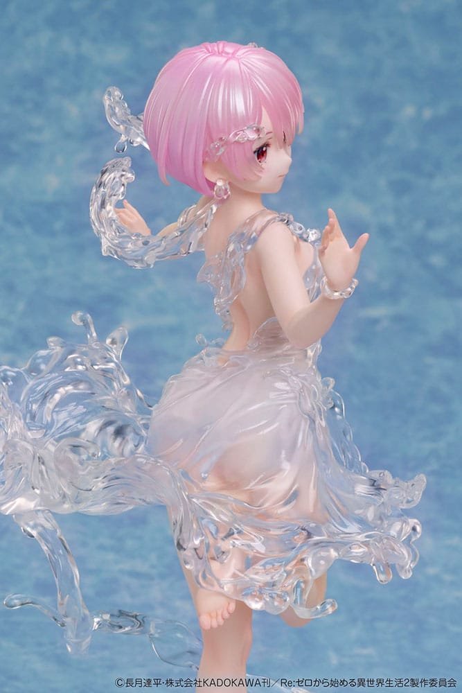 Estatua PVC 1/7 de Ram (Aqua Dress) en Re:Zero - Starting Life in Another World por Design COCO - Imagen 8