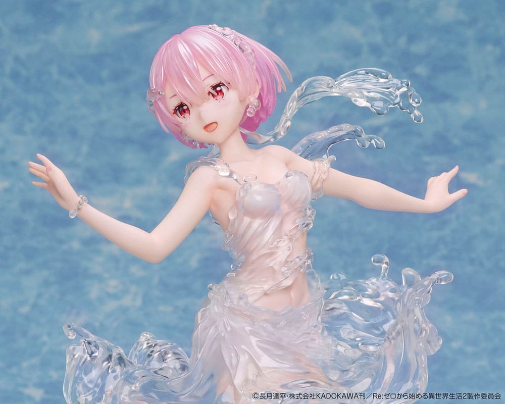 Estatua PVC 1/7 de Ram (Aqua Dress) en Re:Zero - Starting Life in Another World por Design COCO - Imagen 9