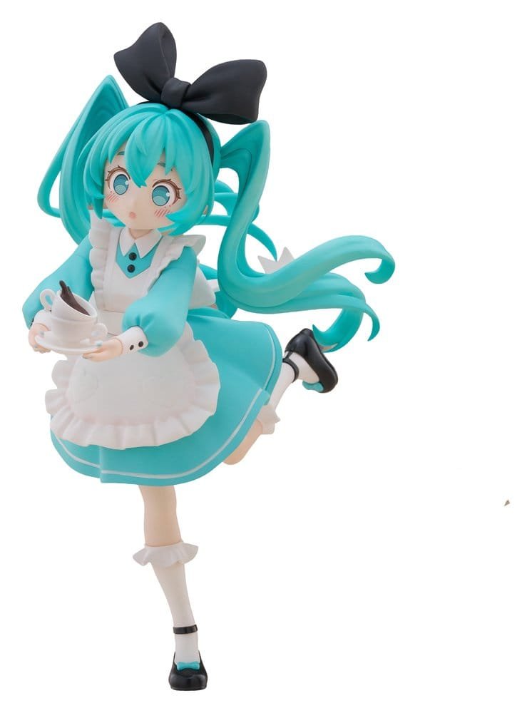 Estatua PVC Desktop Fairy de Hatsune Miku (Wonderland Ver.) en Hatsune Miku por Furyu