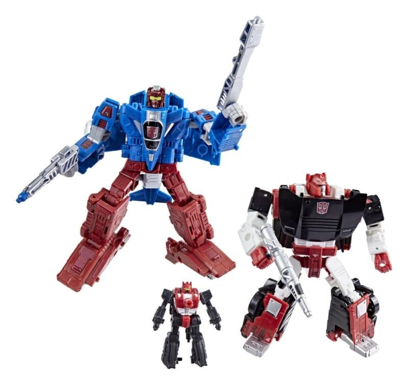 Pack de 3 Figuras Generations War for Cybertron: Siege Autobot Alphastrike Counterforce en Transformers por Hasbro
