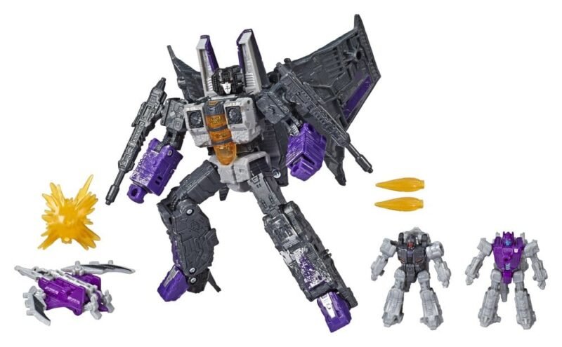 Pack de Batalla Voyager Skywarp en Transformers: War for Cybertron por Hasbro