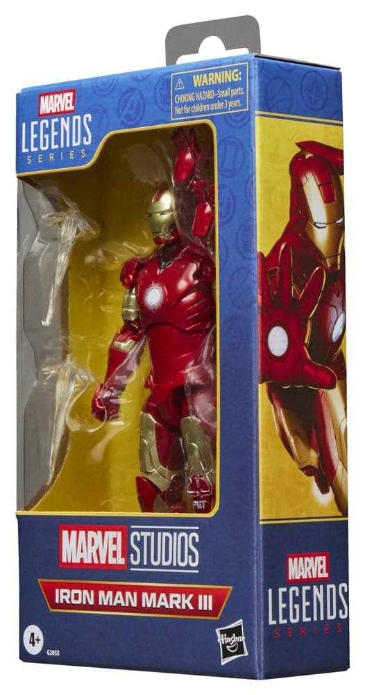 Figura Marvel Legends Series de Iron Man Mark III en Iron Man por Hasbro - Imagen 8