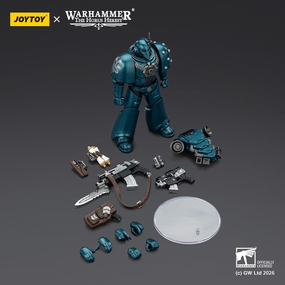Figura de Alpha Legion MKVI Tactical Legionary en Warhammer: The Horus Heresy por Joy Toy - Imagen 6
