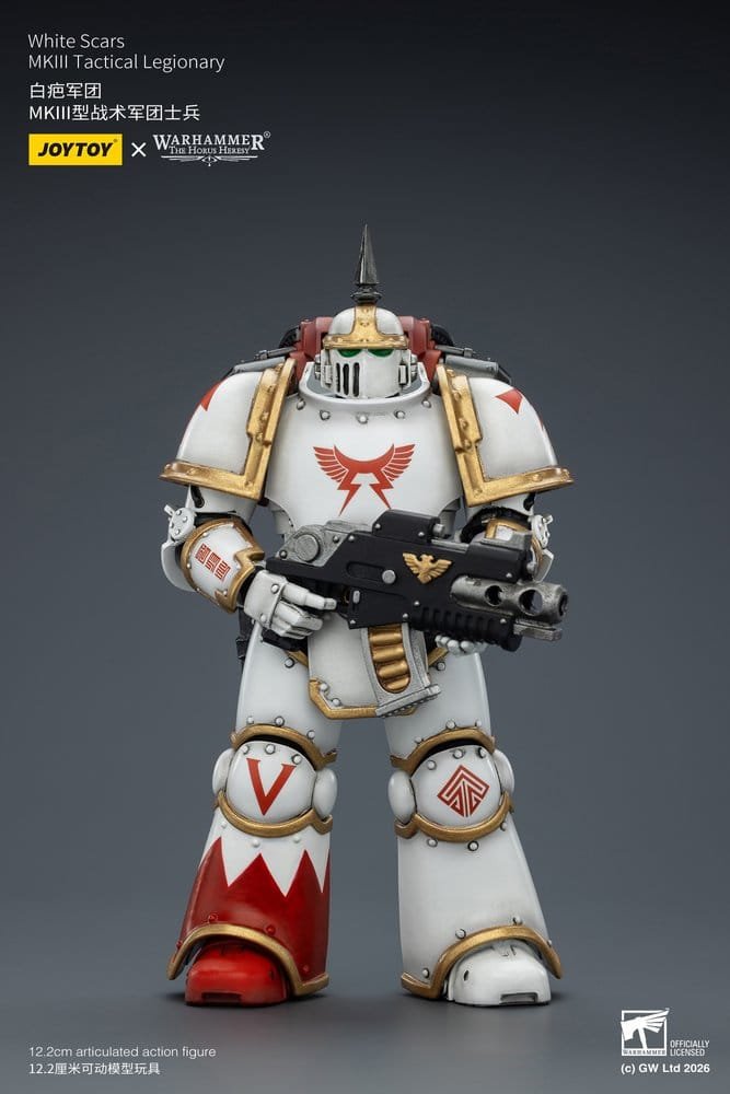 Figura de White Scars MKIII Tactical Legionary en Warhammer: The Horus Heresy por Joy Toy - Imagen 3