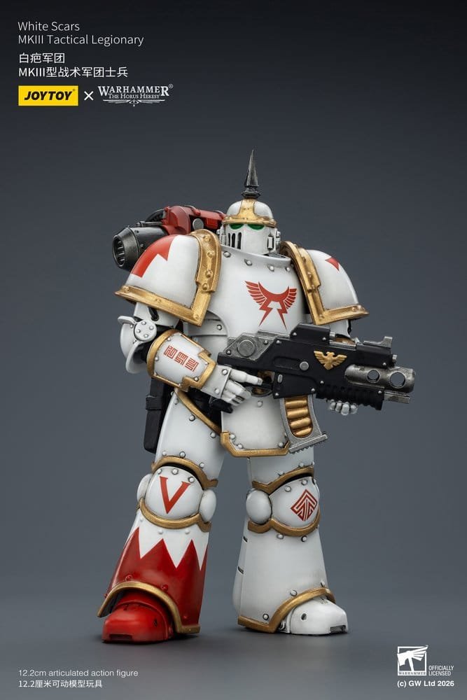 Figura de White Scars MKIII Tactical Legionary en Warhammer: The Horus Heresy por Joy Toy - Imagen 4
