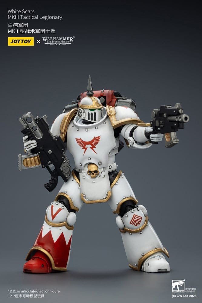 Figura de White Scars MKIII Tactical Legionary en Warhammer: The Horus Heresy por Joy Toy - Imagen 6
