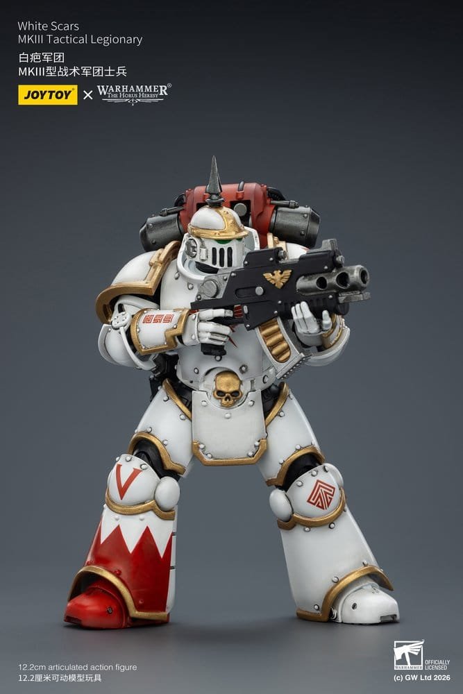 Figura de White Scars MKIII Tactical Legionary en Warhammer: The Horus Heresy por Joy Toy - Imagen 7