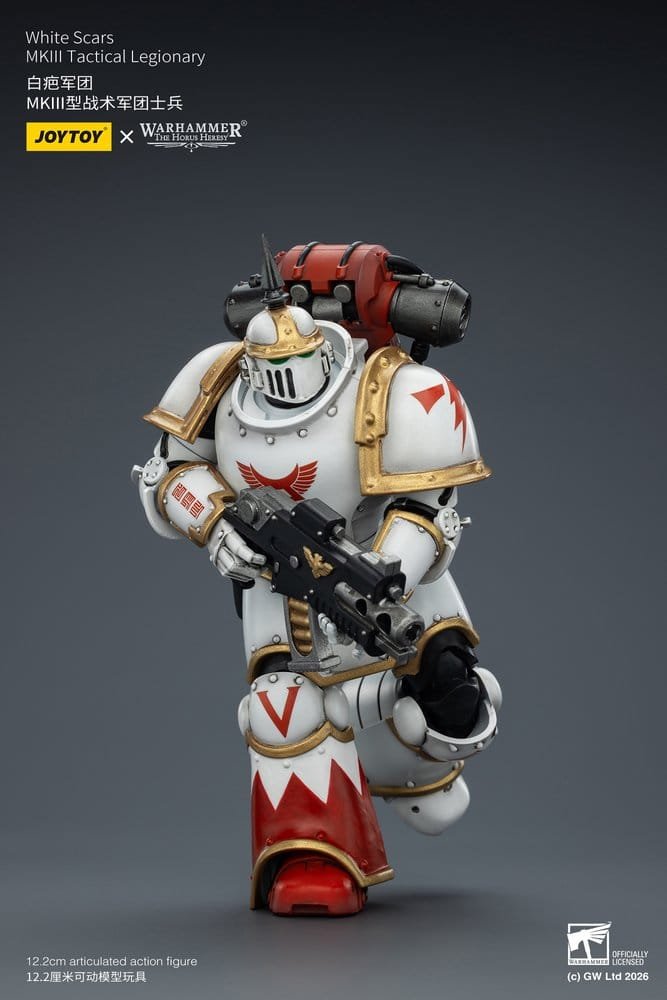 Figura de White Scars MKIII Tactical Legionary en Warhammer: The Horus Heresy por Joy Toy - Imagen 8