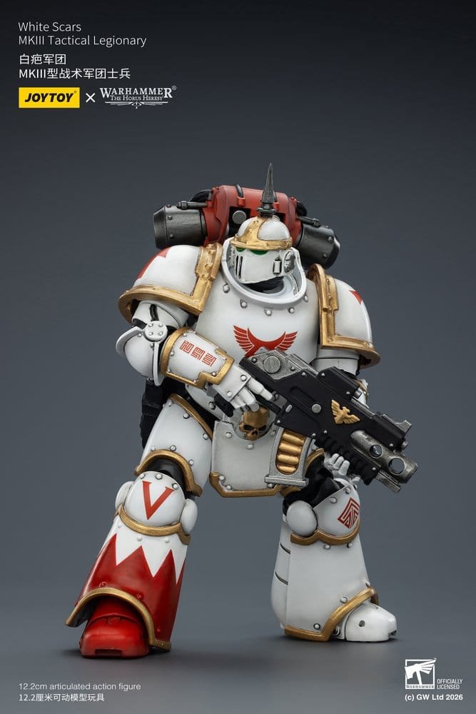 Figura de White Scars MKIII Tactical Legionary en Warhammer: The Horus Heresy por Joy Toy - Imagen 9