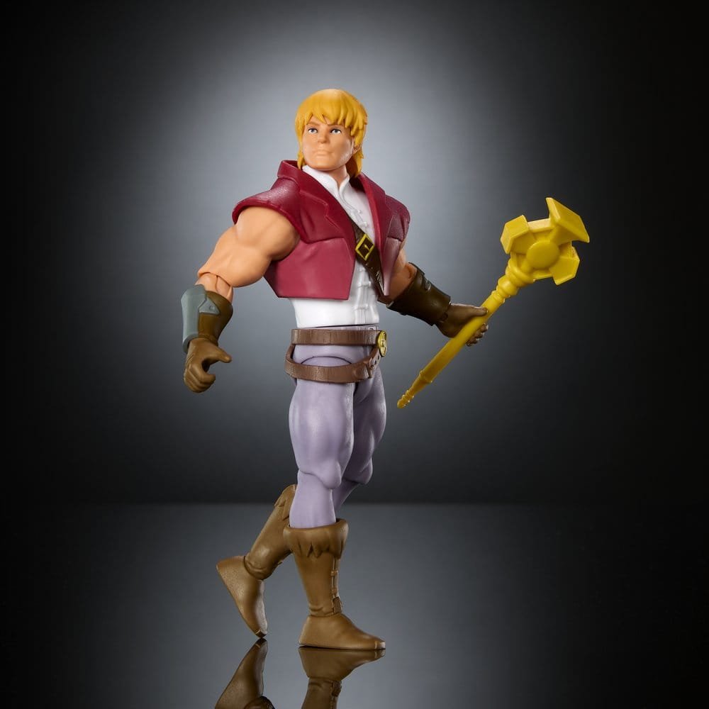 Figura MOTU Origins Cartoon Collection de Príncipe Adam en Masters del Universo por Mattel - Imagen 5