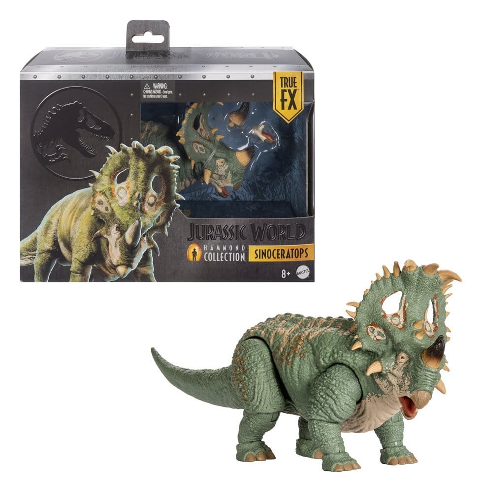 Figura Hammond Collection de Sinoceratops en Jurassic World por Mattel - Imagen 2
