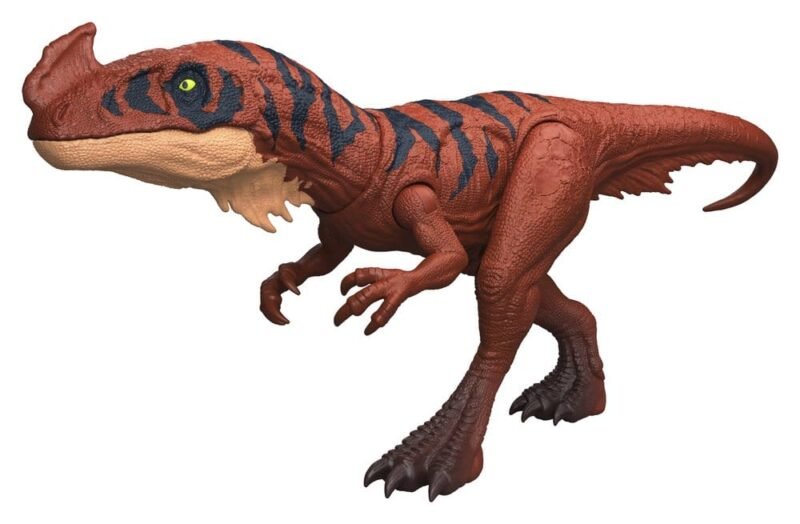 Figura Wild Roar de Afrovenator en Jurassic World: Chaos Theory por Mattel