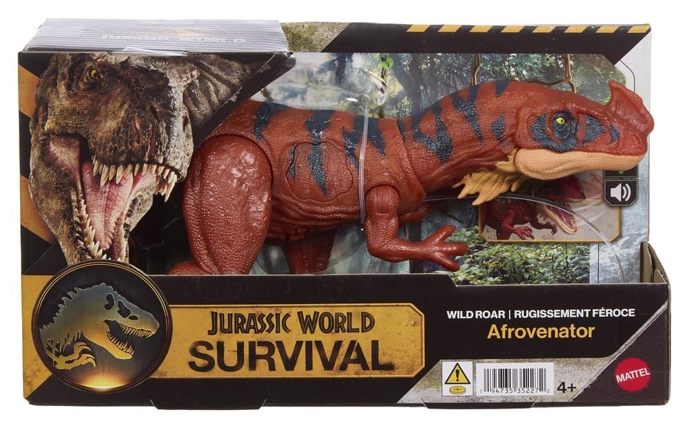 Figura Wild Roar de Afrovenator en Jurassic World: Chaos Theory por Mattel - Imagen 4