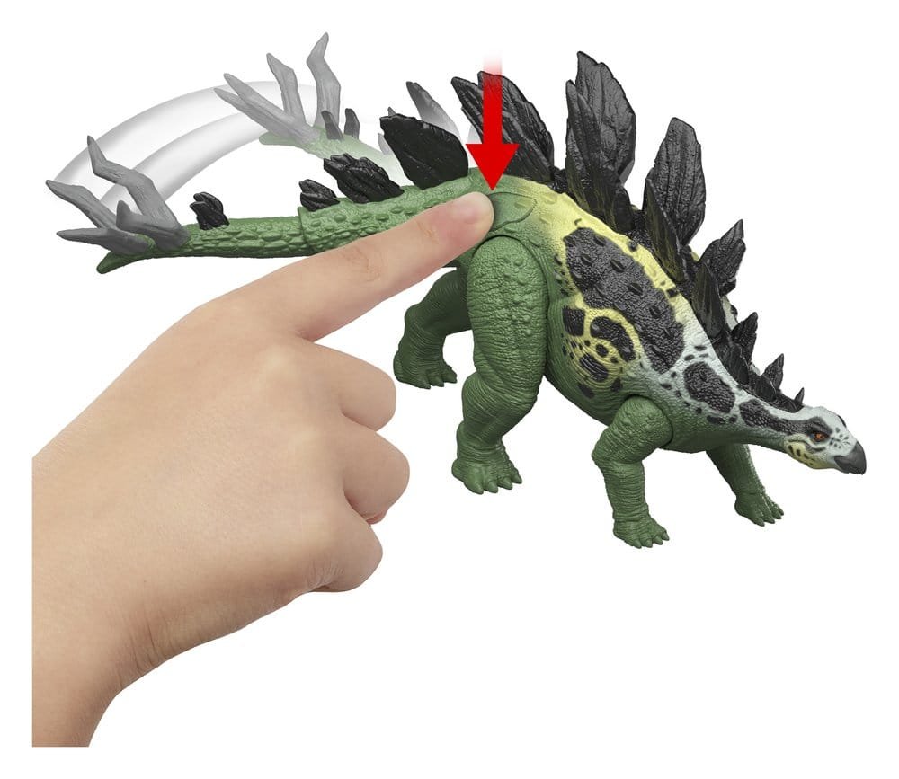 Figura Gigantic Thrashers de Stegosaurus en Jurassic World: Chaos Theory por Mattel - Imagen 2
