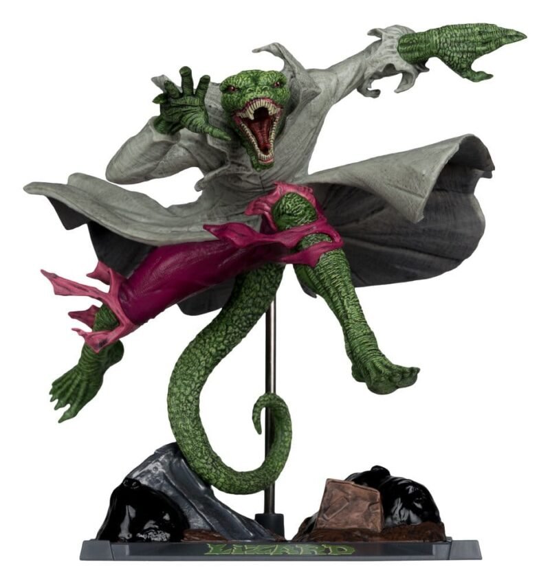 Estatua PVC 1/10 de El Lagarto (Spider-Man #2) en Marvel Collection por McFarlane Toys