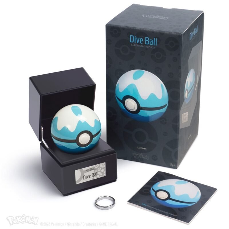 Réplica Die-Cast de Buceo Ball en Pokémon por Wand Company