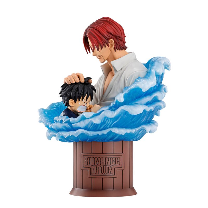 Figura Ichibansho Shanks & Luffy Red Hair Pirates de Shanks & Luffy en One Piece por Banpresto