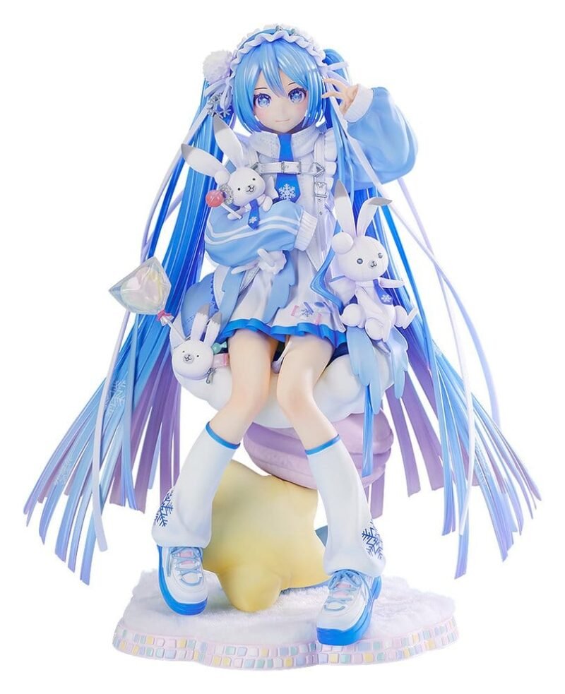 Estatua PVC 1/7 Snow Miku: Yukiiro Pop Ver. de Hatsune Miku en Character Vocal Series 01 por Good Smile Company