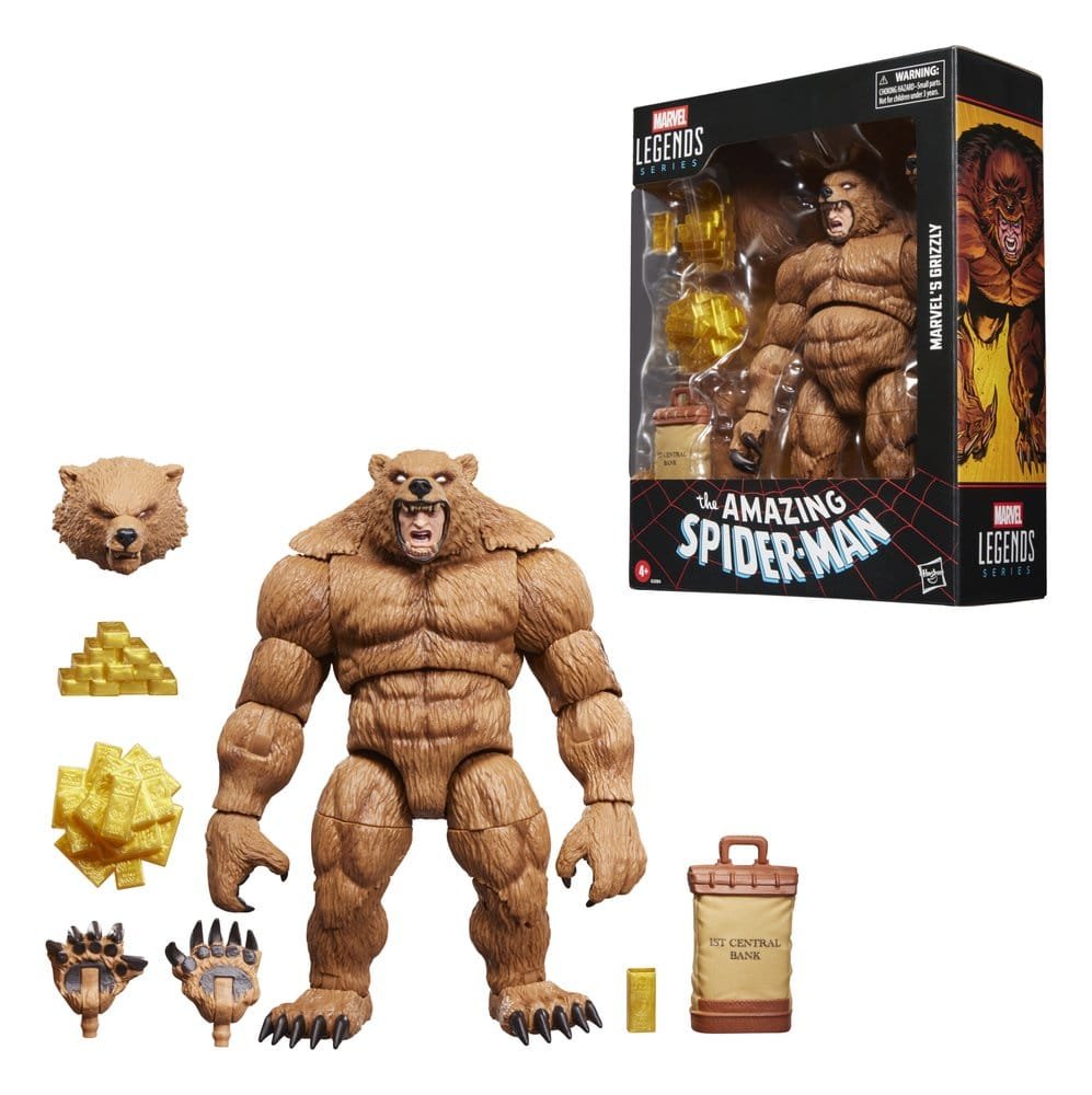 Figura Marvel Legends de Marvel's Grizzly en Marvel por Hasbro - Imagen 2