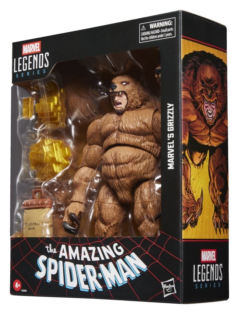 Figura Marvel Legends de Marvel's Grizzly en Marvel por Hasbro - Imagen 6