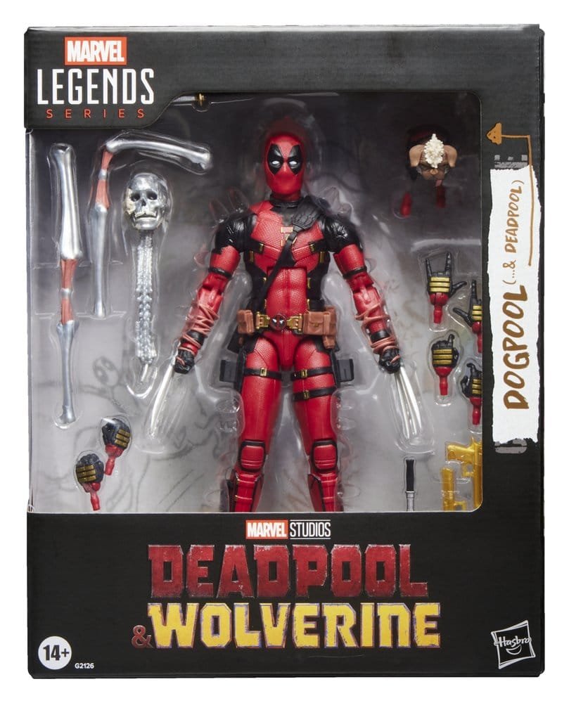 Figura Marvel Legends de Deadpool y Dogpool en Marvel por Hasbro - Imagen 2