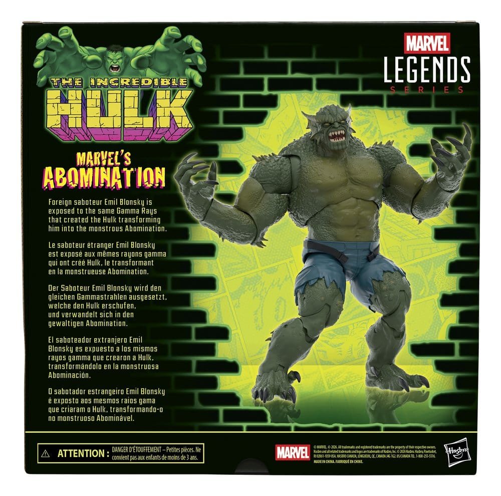 Figura Marvel Legends de Marvel's Abomination en Marvel por Hasbro - Imagen 2