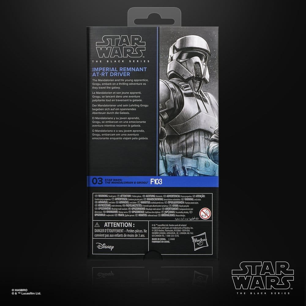 Figura The Black Series de Imperial Remnant AT-RT Driver en Star Wars: The Mandalorian & Grogu por Hasbro - Imagen 5