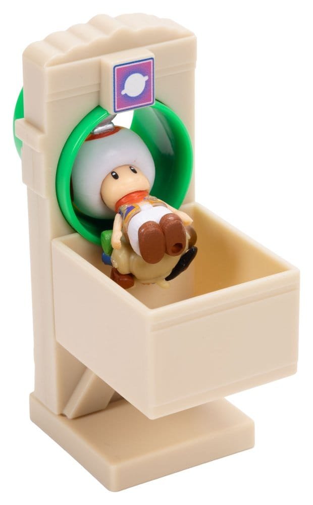 Diorama Gateway Galaxy con figuras de Peach y Captain Toad en Super Mario Galaxy: La película por Jakks Pacific - Imagen 9