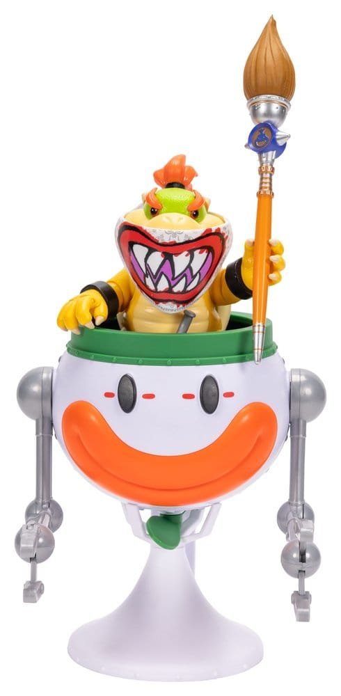 Figura de Bowser Jr. con Clown Car en Super Mario Galaxy: La película por Jakks Pacific