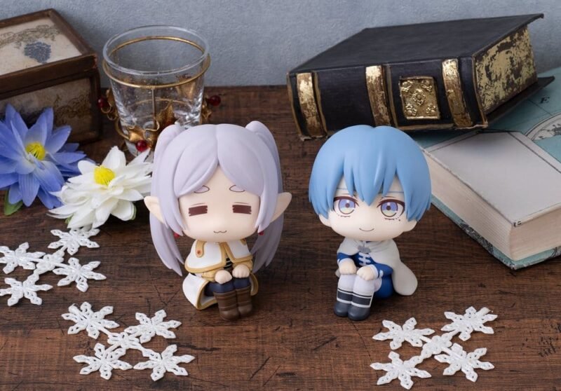 Pack de estatuas Look Up de Frieren (Droopy Face Ver.) & Himmel en Frieren por MegaHouse