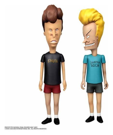Pack de figuras de Beavis y Butt-Head por Super7