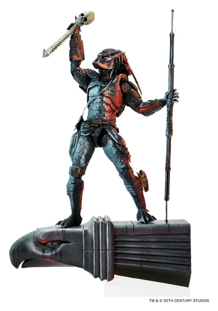 Figura City Hunter Poster Series en Depredador 2 (Predator) por NECA